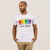 Hillary Pantsuit Pride - Yasss Queen T-Shirt (Vorne ganz)