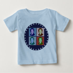 HILLARY-POP-KUNST 2016 BABY T-SHIRT