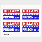 Hillary Prison 2016 populäre politische Aufkleber (Blatt)