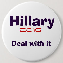 Hillary R Clinton 2016 Button