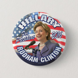 Hillary Rodham Clinton 2016 Button
