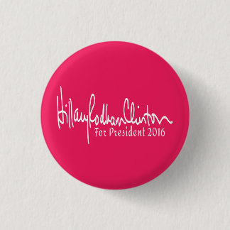 Hillary Rodham Clinton für Präsident 2016 Button