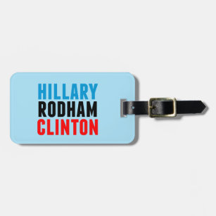 Hillary Rodham Clinton Gepäckanhänger
