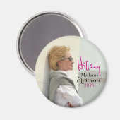 Hillary Rodham Clinton Sunglasses Signature Magnet (Vorderseite/Rückseite)