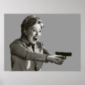 Hillary Shooter Poster (Vorne)