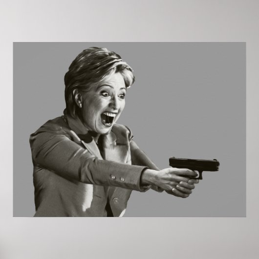 Hillary Shooter Poster (Vorne)