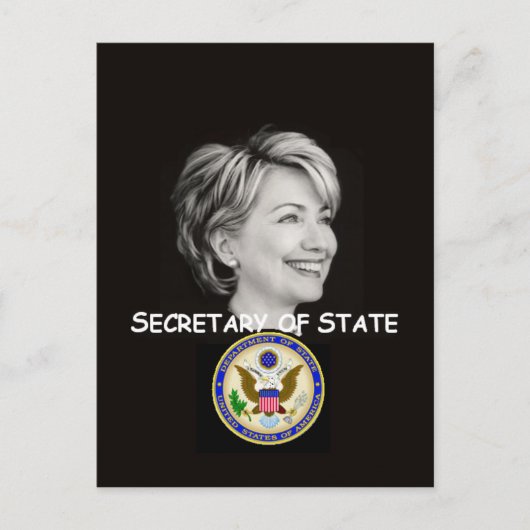 Hillary Staat Postcard Postkarte (Vorderseite)