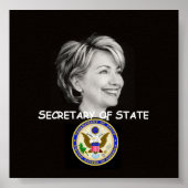 Hillary Staat Poster (Vorne)