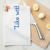 Hillary-Stoff - wischen Sie Ihren Server sauber Geschirrtuch (Viertel Falte)