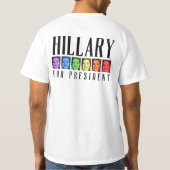 HILLARY-STOLZ FÜR PRÄSIDENTEN - .PNG T-Shirt (Rückseite)