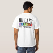 HILLARY-STOLZ FÜR PRÄSIDENTEN - .PNG T-Shirt (Schwarz voll)