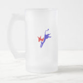 Hillary-Tasse Mattglas Bierglas (Links)