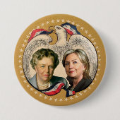 Hillary u. ihre Heldin Button (Vorderseite)