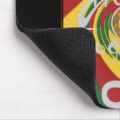 Hillary USA Präsident Stronger Together red golden Mousepad (Ecke)