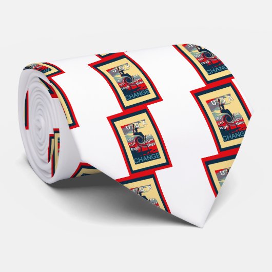 Hillary USA wir gemeinsam stärker Krawatte (Gerollt)