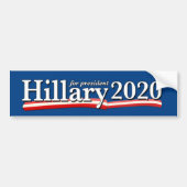 HillaryAutoaufkleber 2020 Autoaufkleber (Vorne)