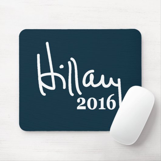 Hillaryunterzeichnung 2016 Mousepad (Mit Mouse)