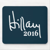 Hillaryunterzeichnung 2016 Mousepad (Vorne)