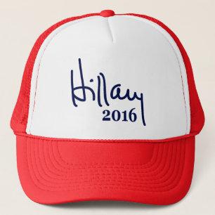 Hillaryunterzeichnungs-Hüte 2016 Truckerkappe