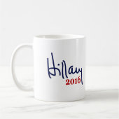 Hillaryunterzeichnungs-Tassen 2016 Kaffeetasse (Links)