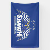 Hillbert College Hawks Banner (Vertikal)