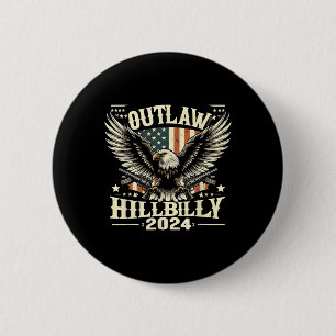 Hillbilly 2024 - Wahltag des Militärs Button