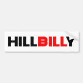 Hillbilly Bill Autoaufkleber (Vorne)