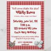 HIllbilly Bunco Flyer (Hinten)