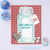 HIllbilly Bunco Flyer (Einzeln)