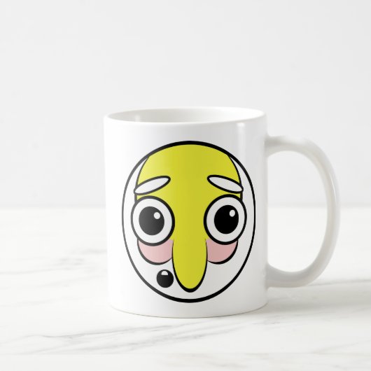 Hillbilly Face Coffee Tasse (Rechts)
