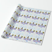 Hillbilly Happy Birthday Wrapping Paper Geschenkpapier (Ungerollt)