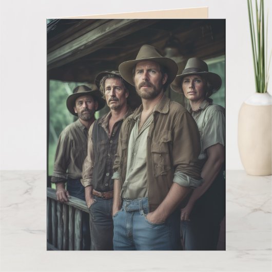 HILLBILLY HILLBILLIES FUNNY BIRTHDAY GREETING CARD KARTE (Vorderseite)