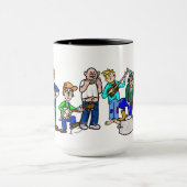 Hillbilly Jug Band Tasse (Zentrum)