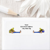 Hillbilly Moonshiners gibt das Adressetikett zurüc (Insitu)