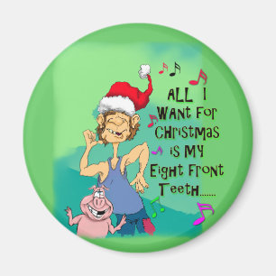 Hillbilly singt ungefähr meine acht Frontzähne Magnet