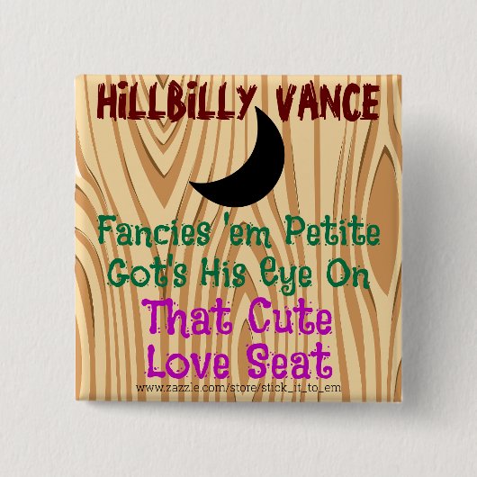 HILLBILLY VANCE, FANCIES 'EM PETITE, EINE LIEBE SI BUTTON (Vorderseite)