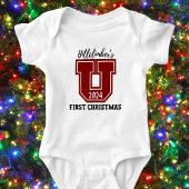 Hillclimbers erstes Weihnachtsfest individuell anp Baby Strampler