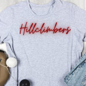 Hillclimbers Glows Script Tshirt