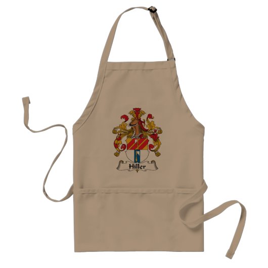 Hiller Familienwappen Schürze (Vorne)