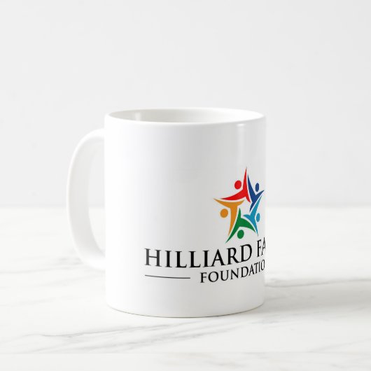Hilliard Familien-Grundlagen-Tasse 12oz Kaffeetasse (Vorderseite Links)