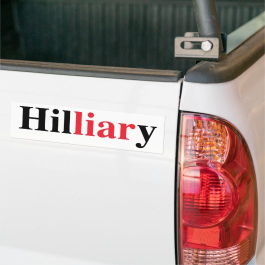 "Hilliary " Autoaufkleber (Auf Lkw)