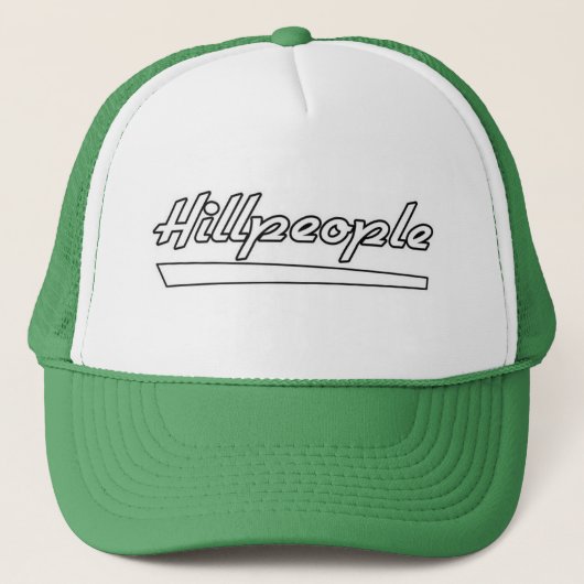 hillpeoplehatt truckerkappe (Vorderseite)