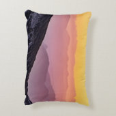 Hills Landschaft Regenbogenfarben Motivation Zitat Dekokissen (Rückseite(Vertikal))