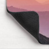 Hills Landschaft Regenbogenfarben Motivation Zitat Mousepad (Ecke)