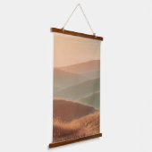 Hills of Gold Wandteppich Mit Holzrahmen (Gewinkelt)