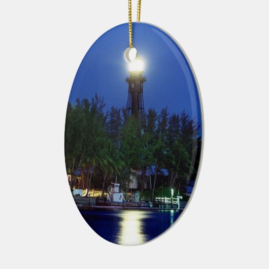 Hillsboro Leuchtturm Keramikornament (Links)