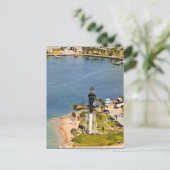 Hillsboro Lighthouse Aerial Postkarte (Stehend Vorderseite)