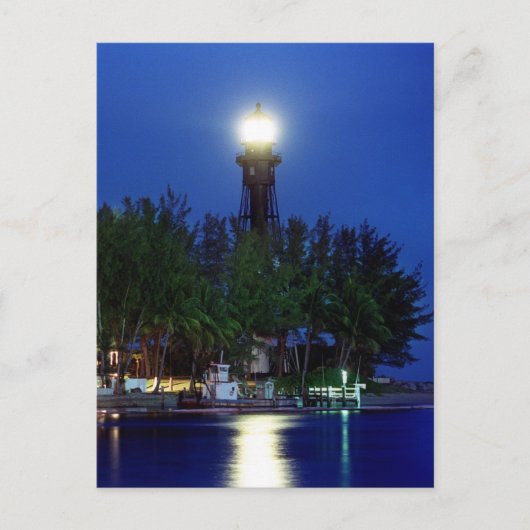 Hillsboro Lighthouse Postkarte (Vorderseite)