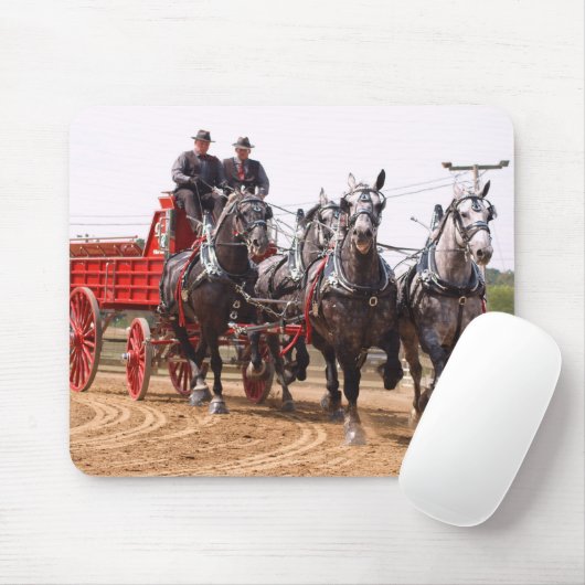 hillsboro Ohio-Entwurfspferdeshow Mousepad (Mit Mouse)