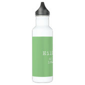 Hillsboro Oregon Latitude Longitude Edelstahlflasche (Links)